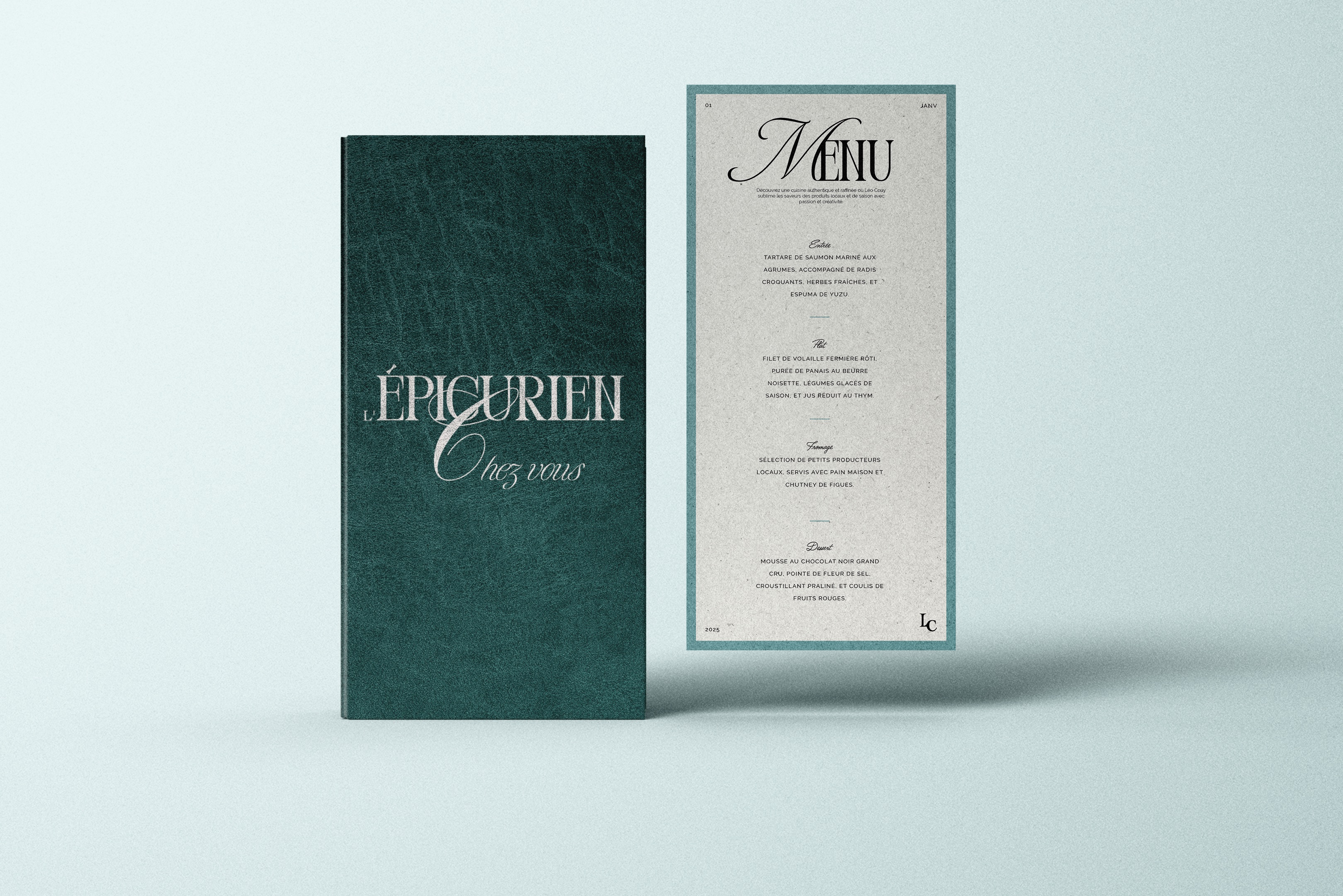 L'Epicurien Couverture