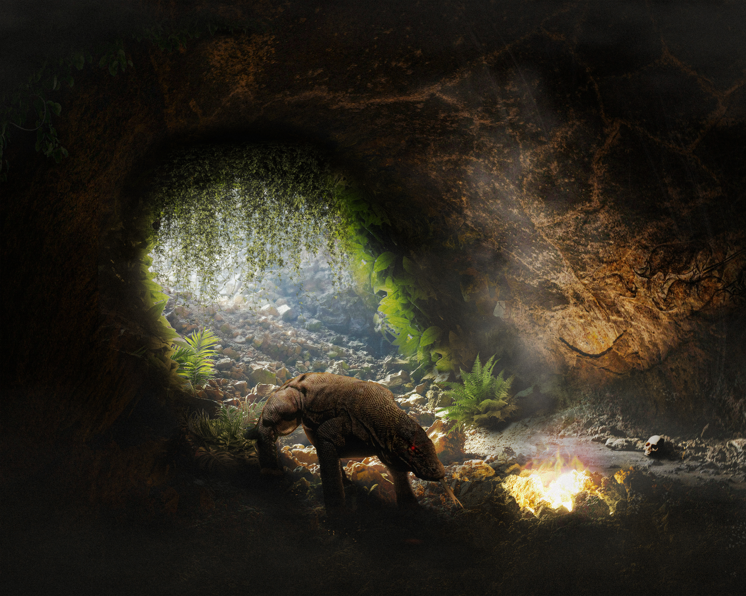 Compositing Grotte